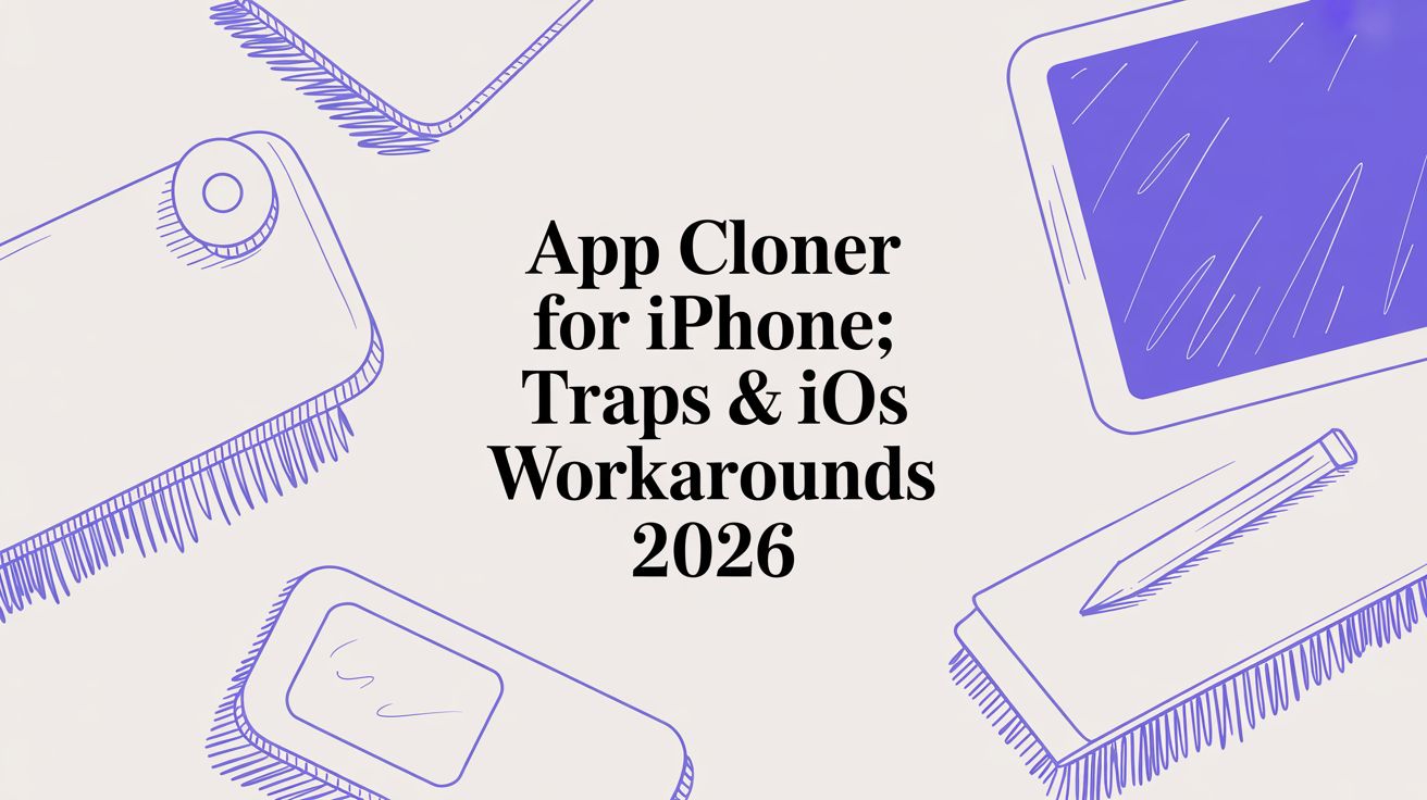 App Cloner for iPhone: Traps & iOS Workarounds 2026
