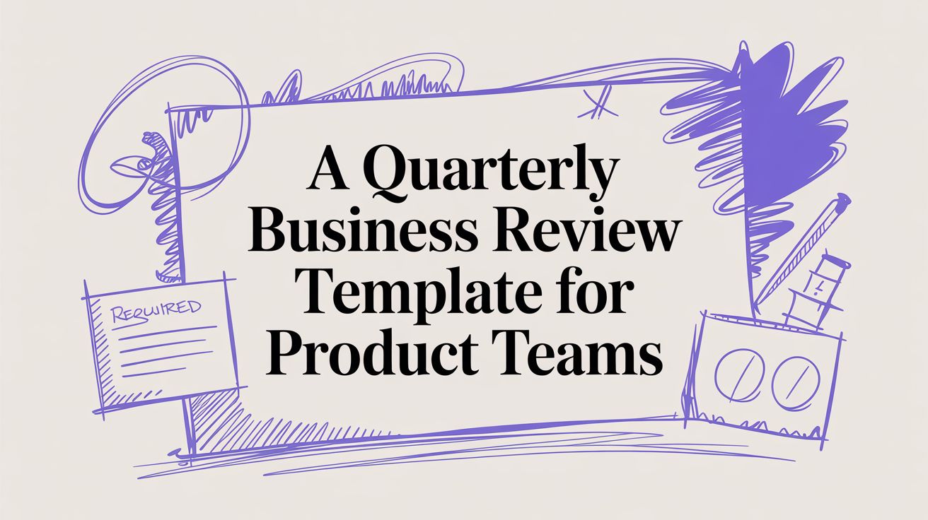 A Quarterly Business Review Template for Product Teams