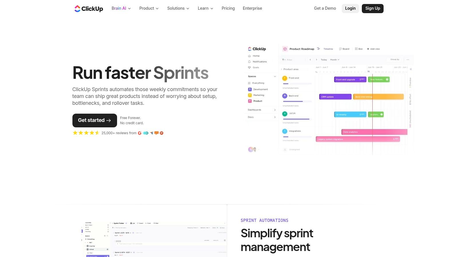 ClickUp (Sprints)