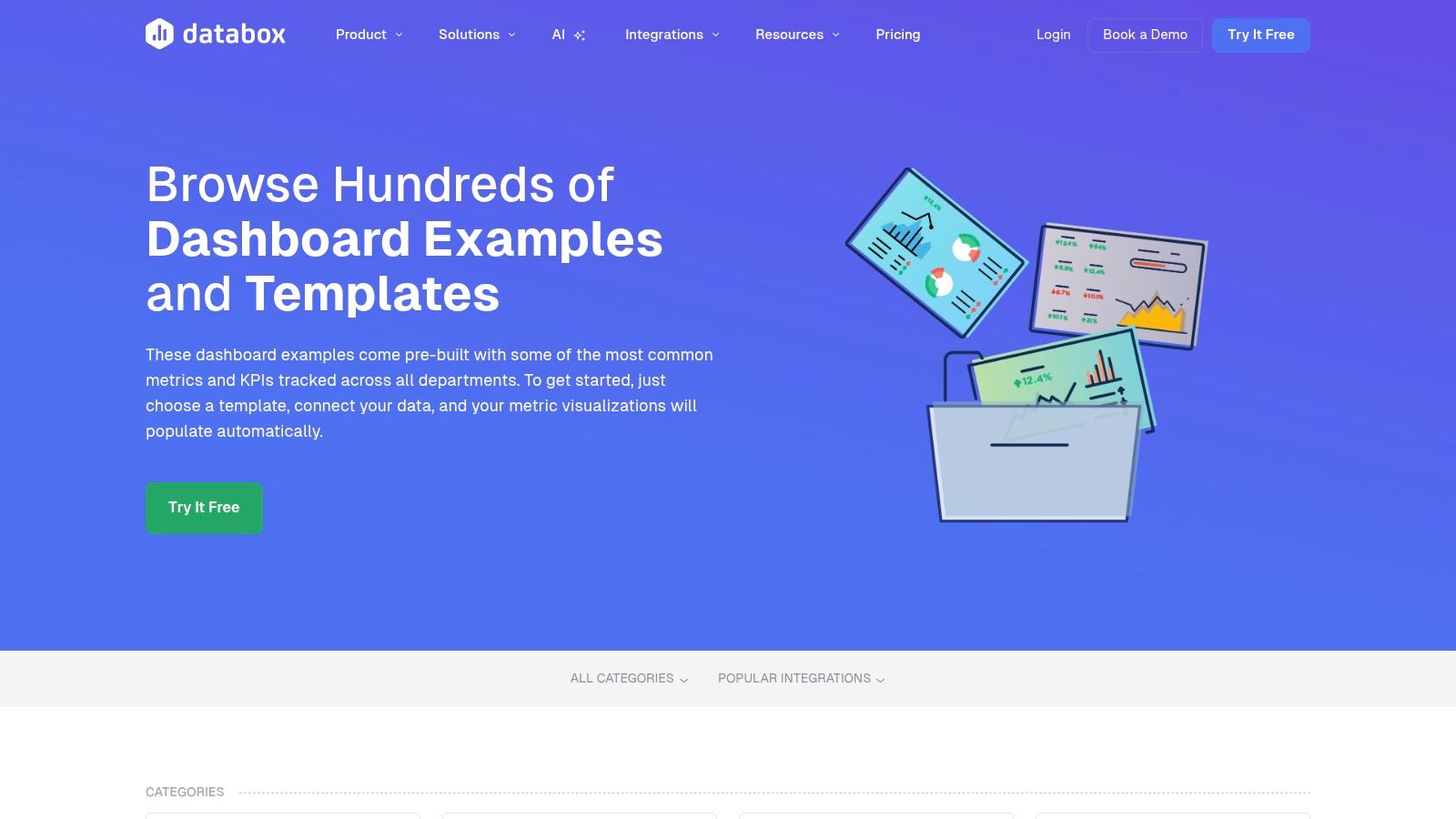 Databox – Dashboard Examples and Templates