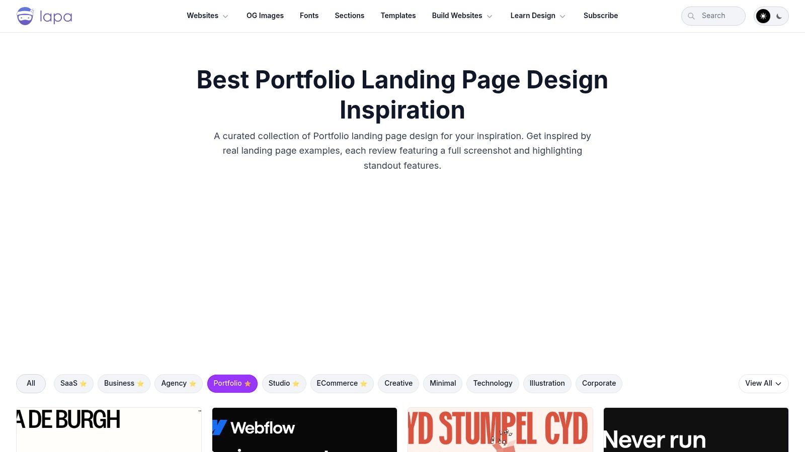 Lapa Ninja – Portfolio Category