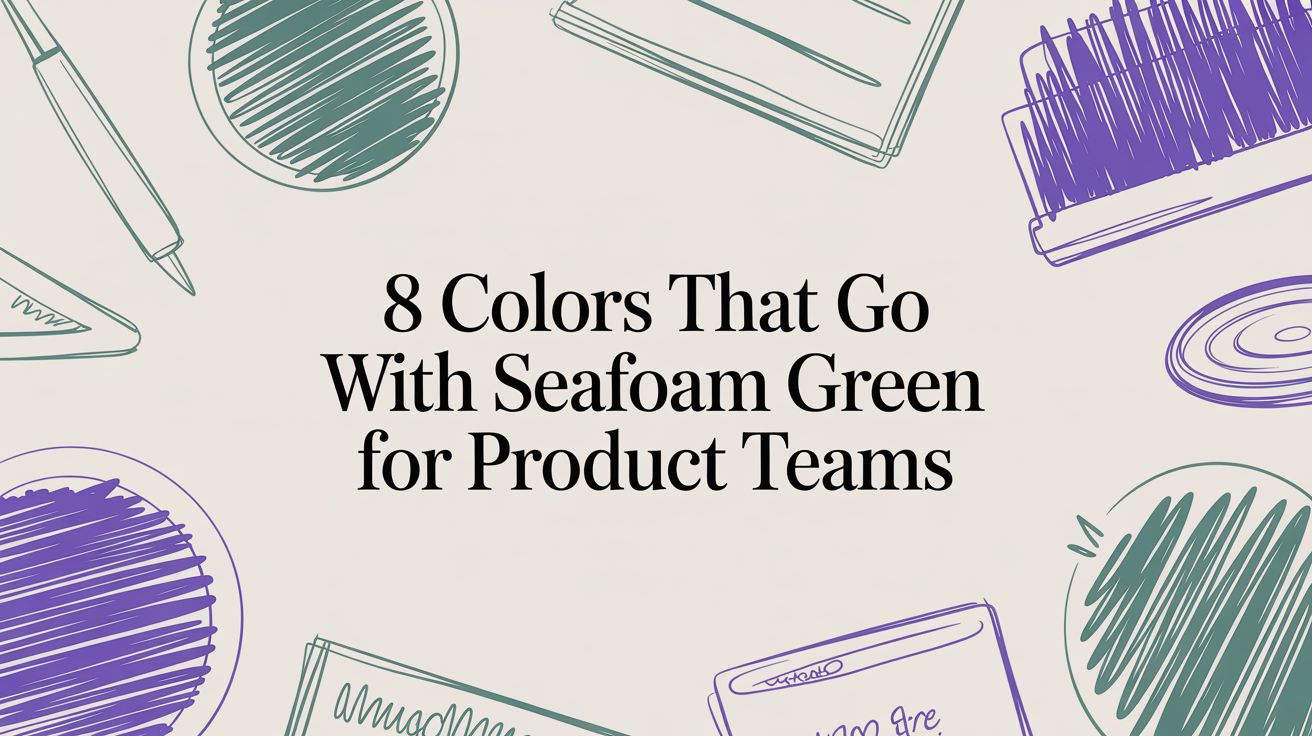 8 Colors That Go With Seafoam Green for Product Teams