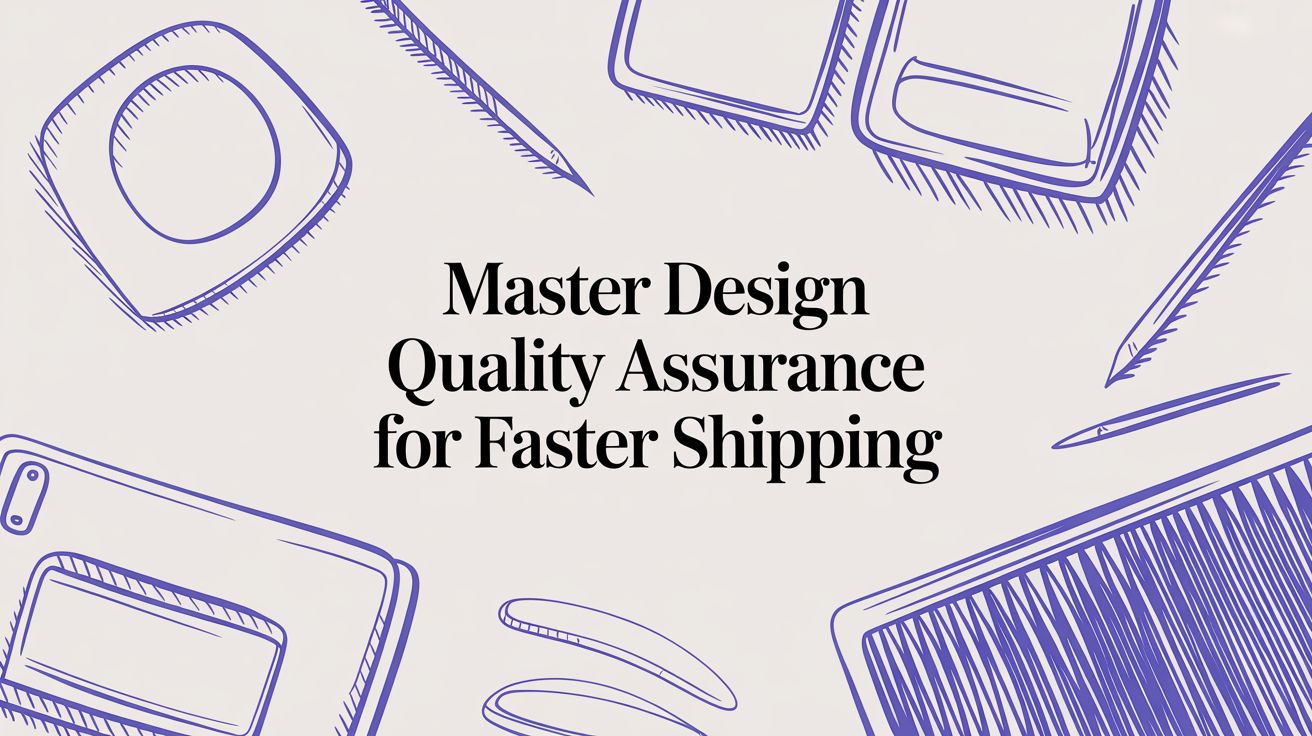 Master Design Quality Assurance for Faster Shipping