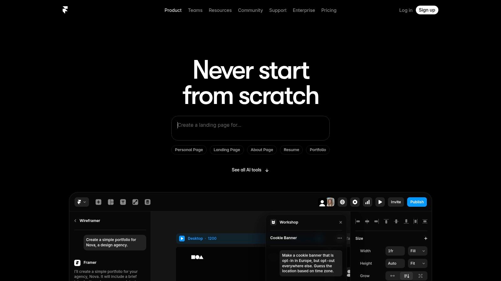 Framer AI