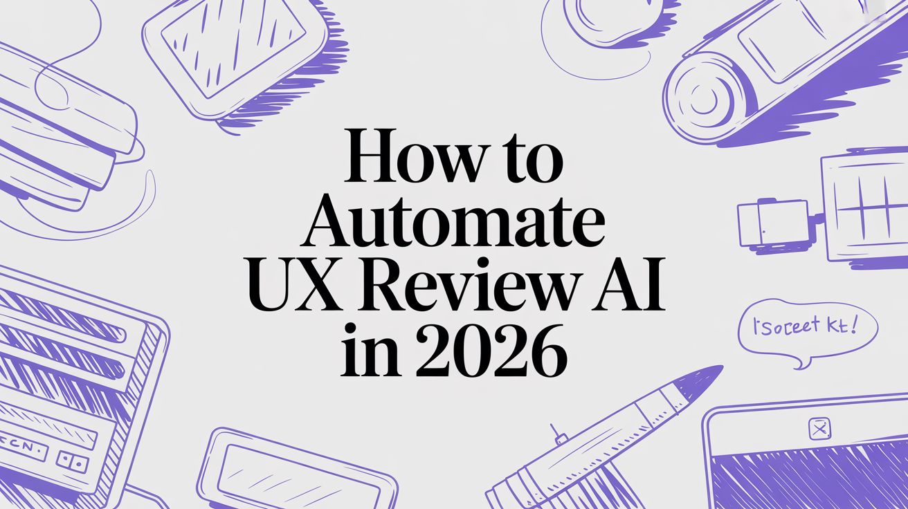 How to Automate UX Review AI in 2026