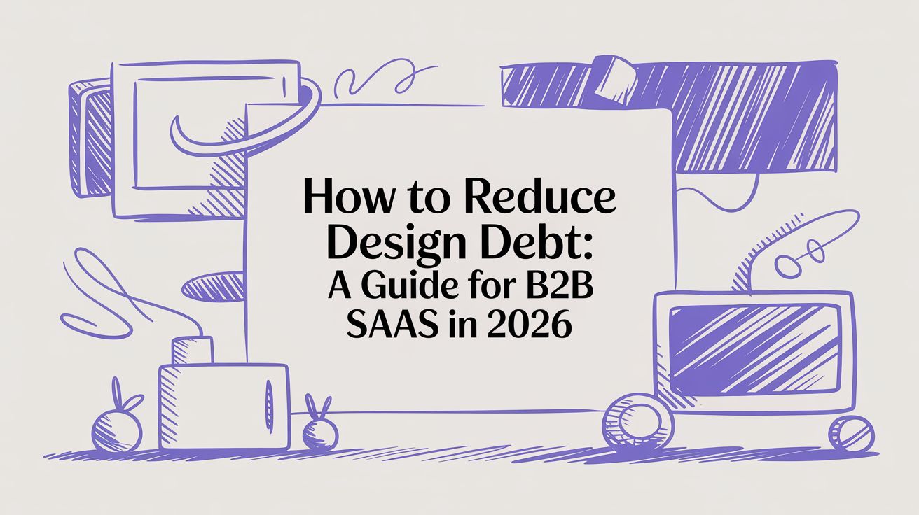 How to Reduce Design Debt: A Guide for B2B SaaS in 2026