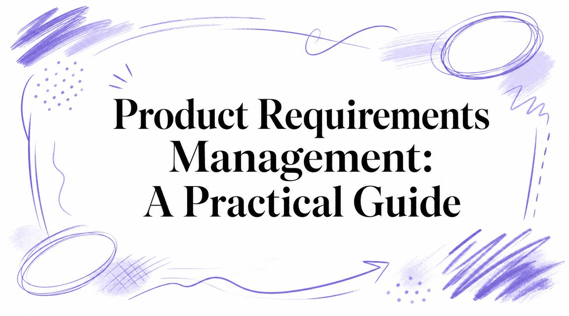 Product Requirements Management: A Practical Guide
