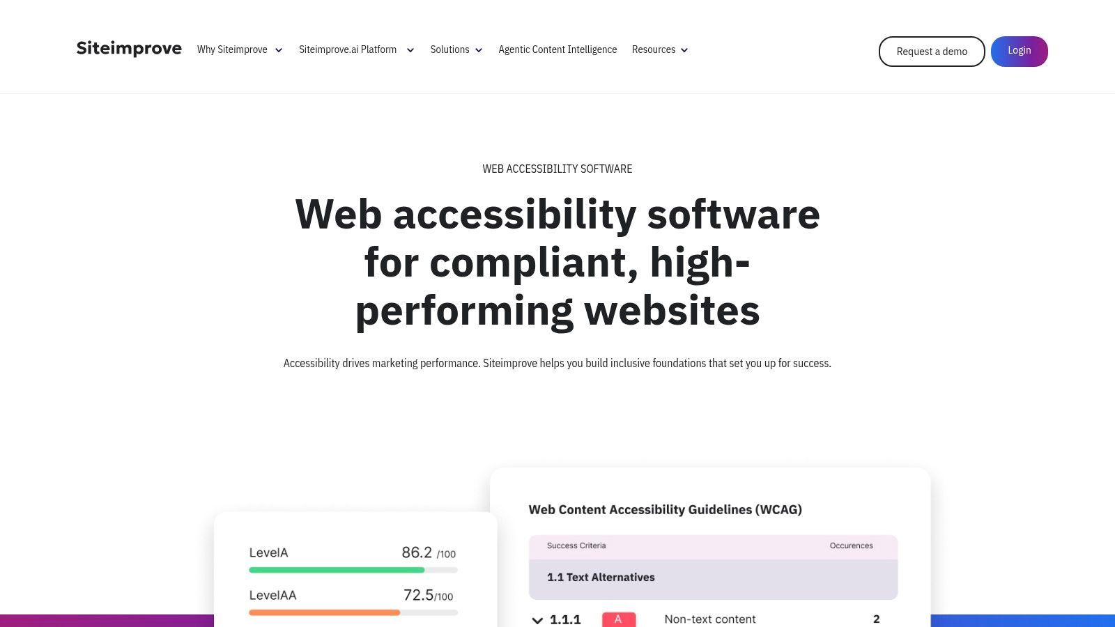 Siteimprove Accessibility