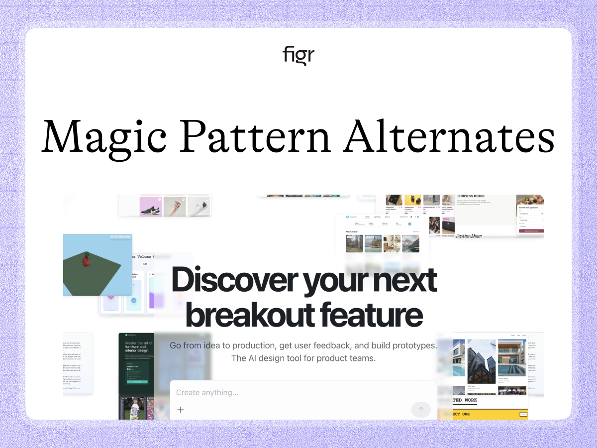 Best Magic Patterns Alternative for Product Design (2026)