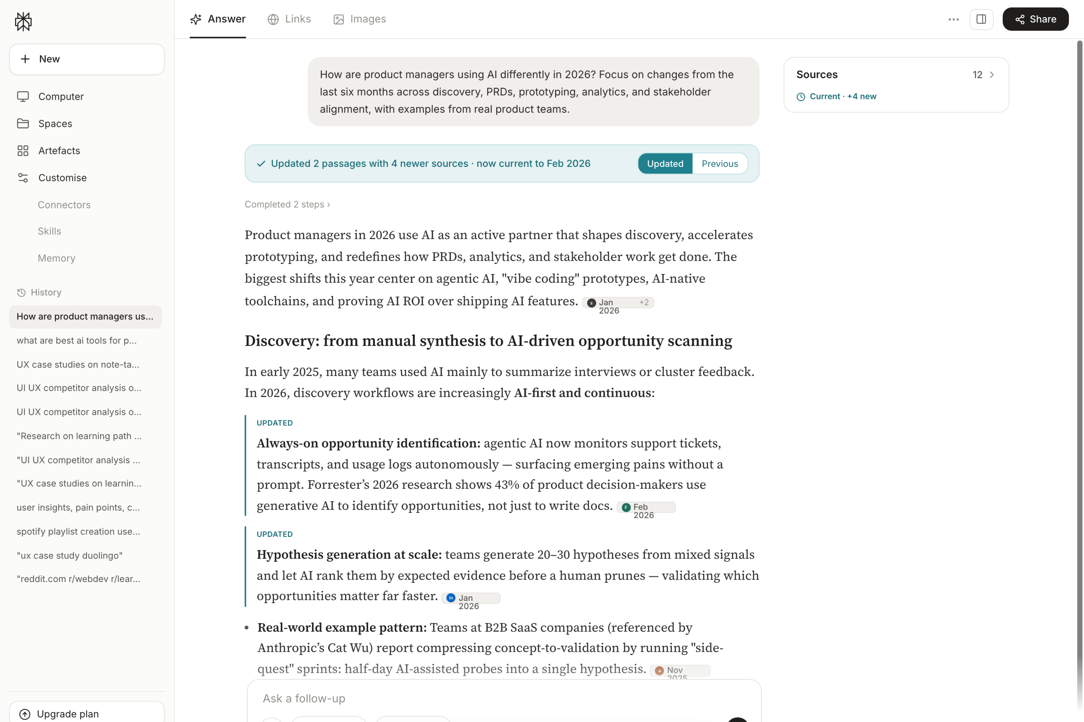 Design citation trust UX