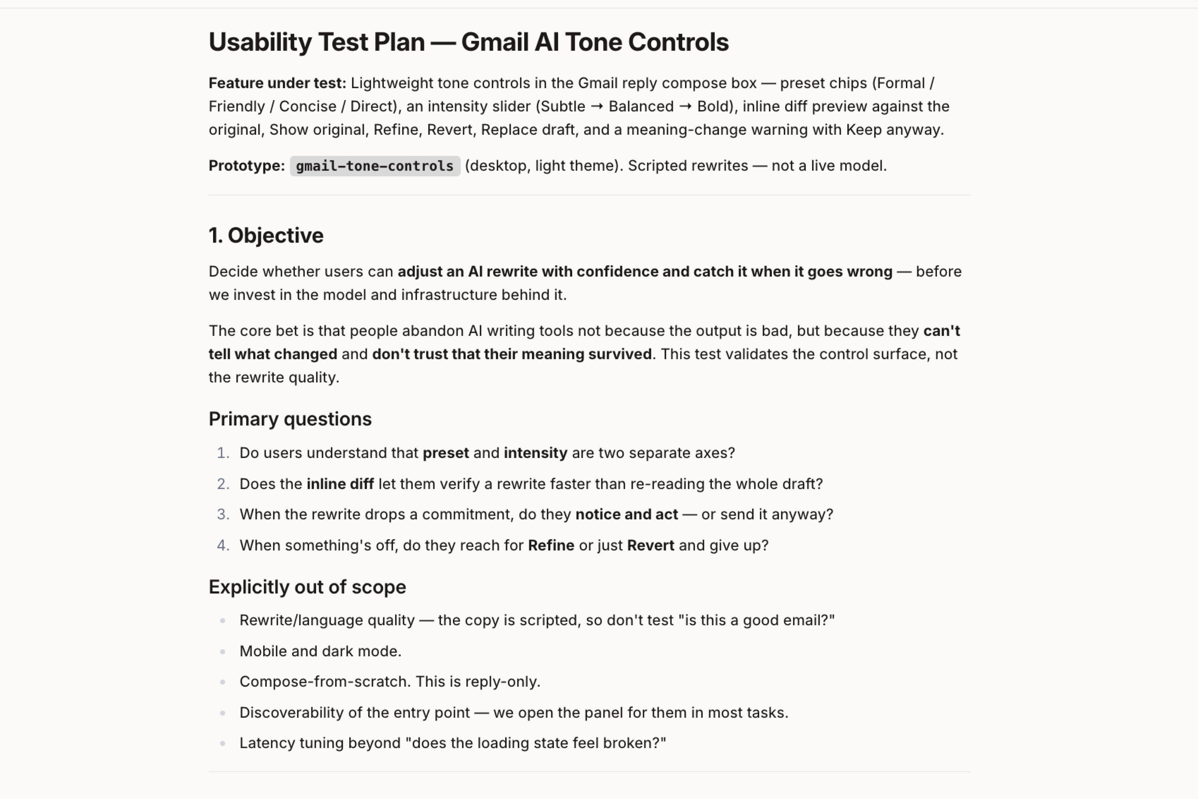 Design context-aware AI replies