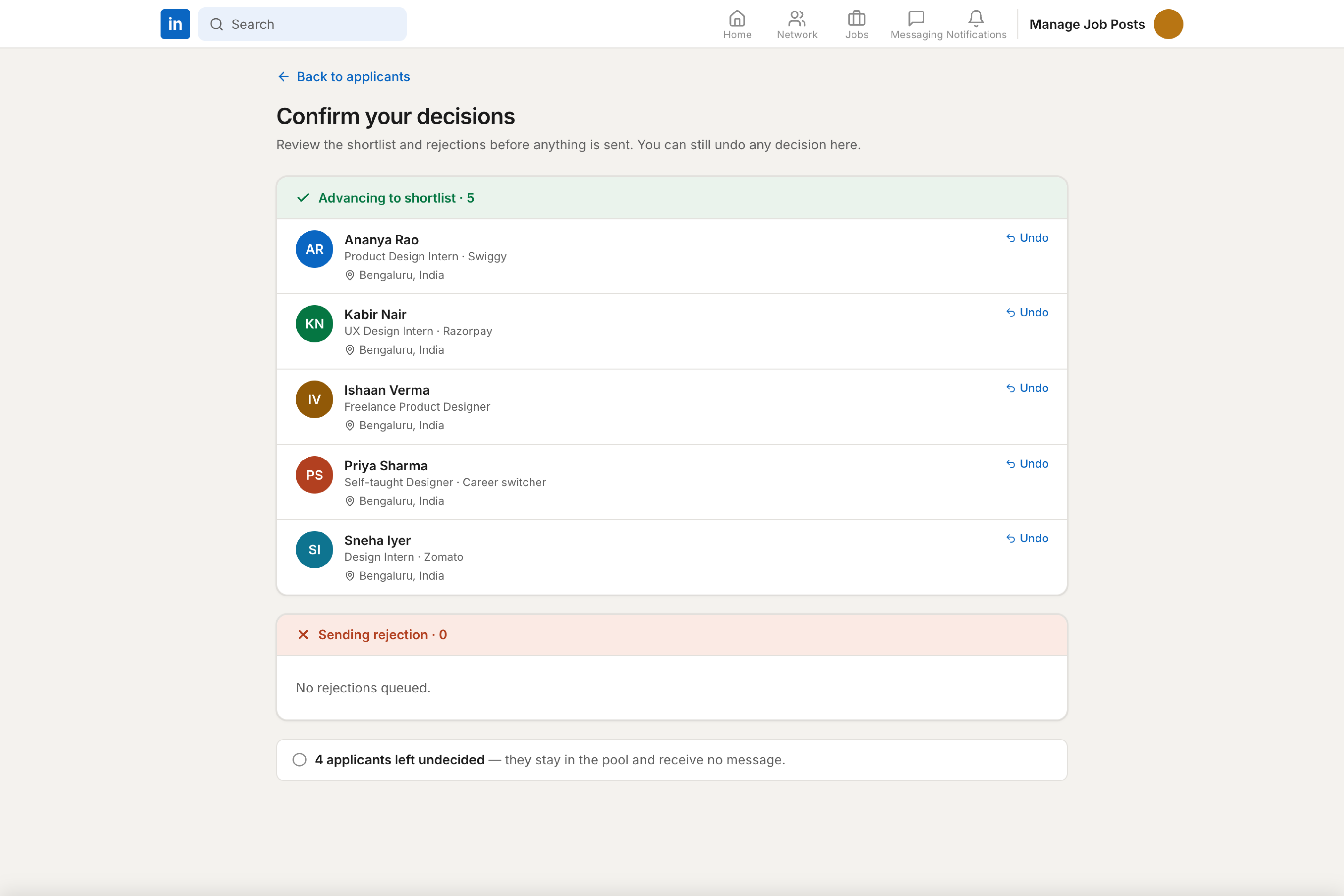 Simplify recruiter workflows