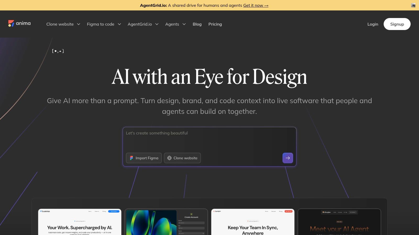 Screenshot-style visual of Locofy workflow from Figma file to multiple framework outputs with responsive component mapping