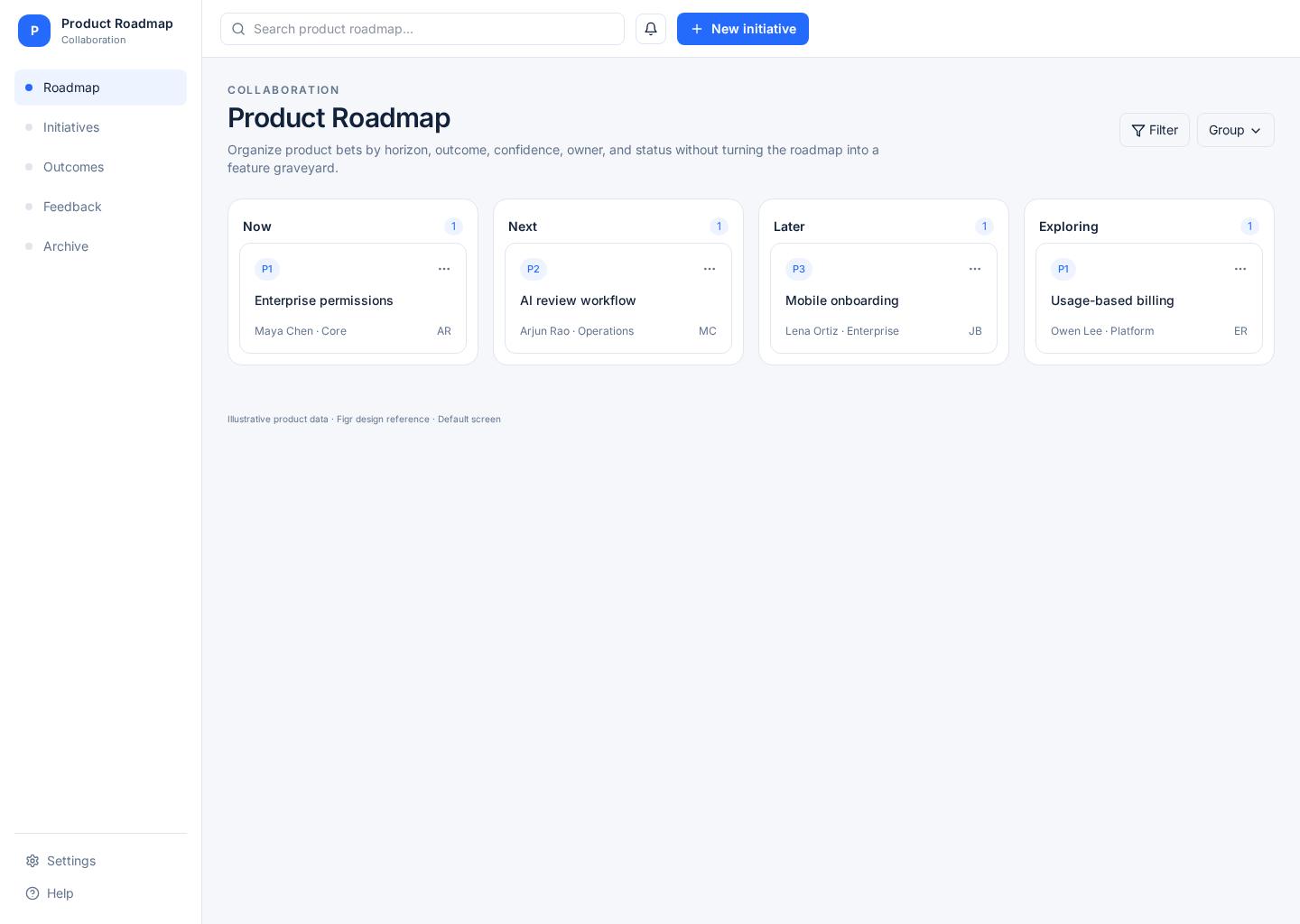 Product Roadmap