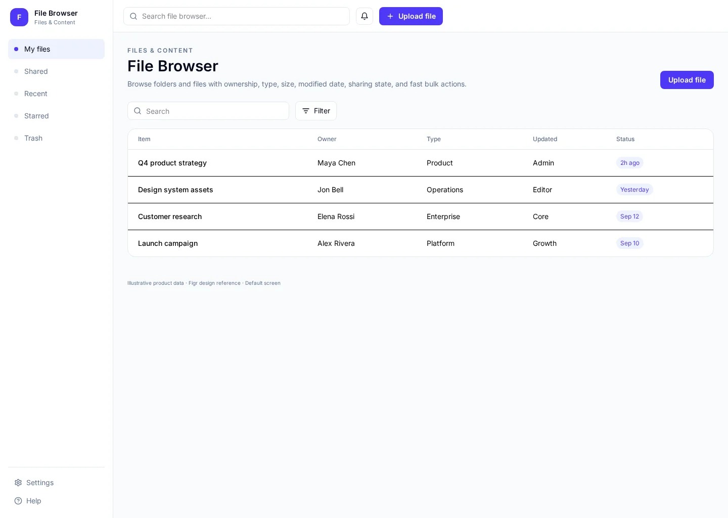 File Browser
