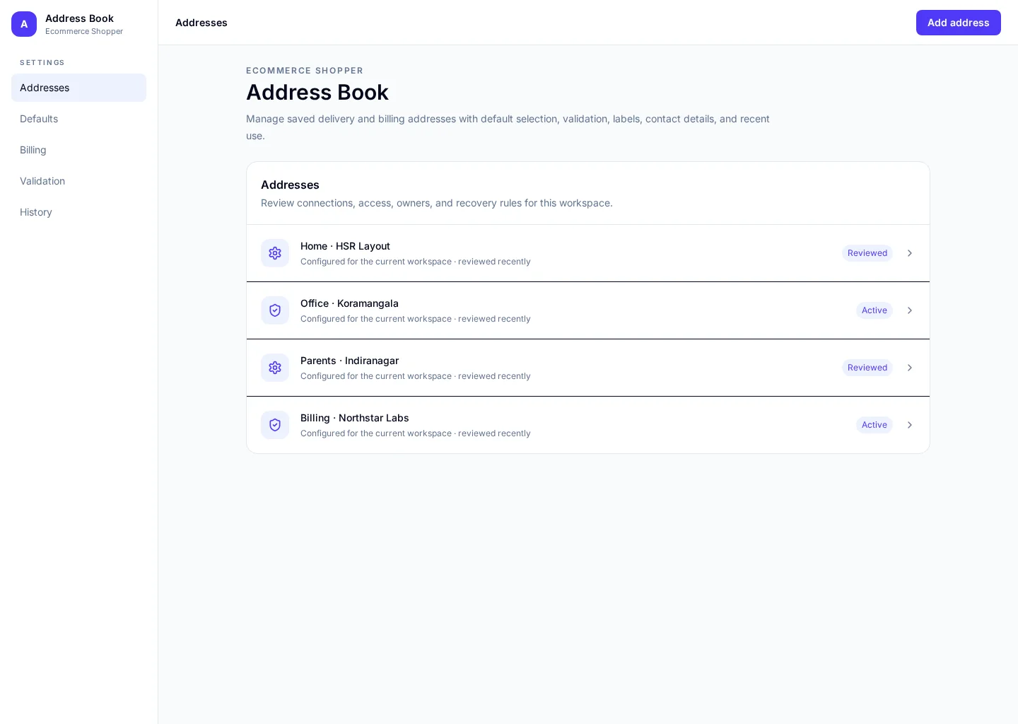 Address Book