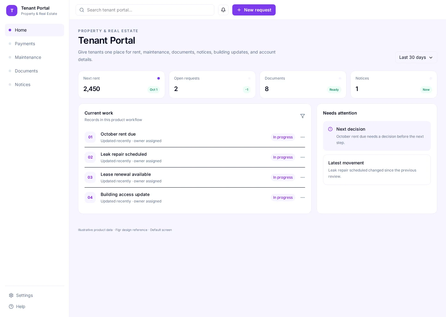 Tenant Portal