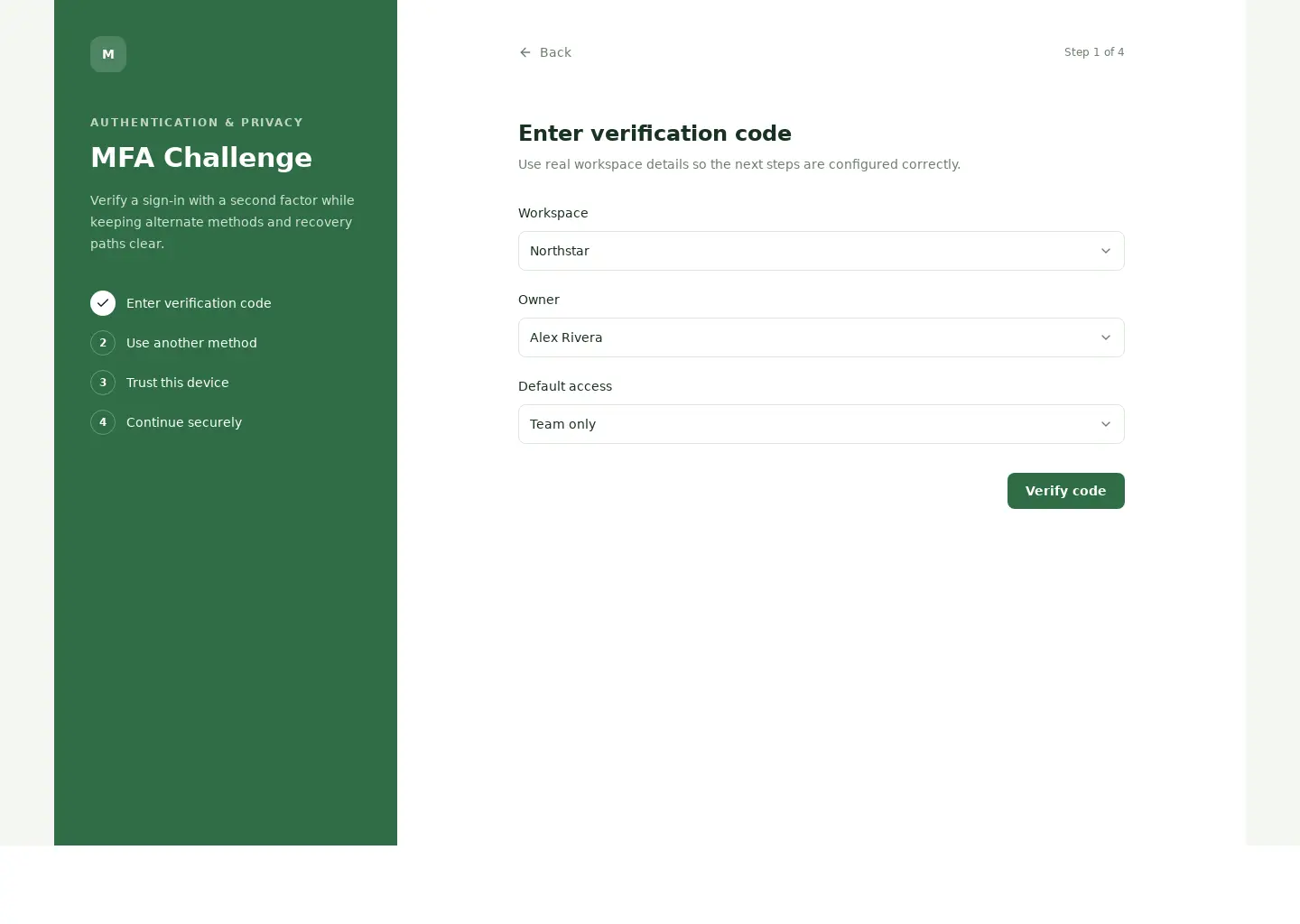 MFA Challenge
