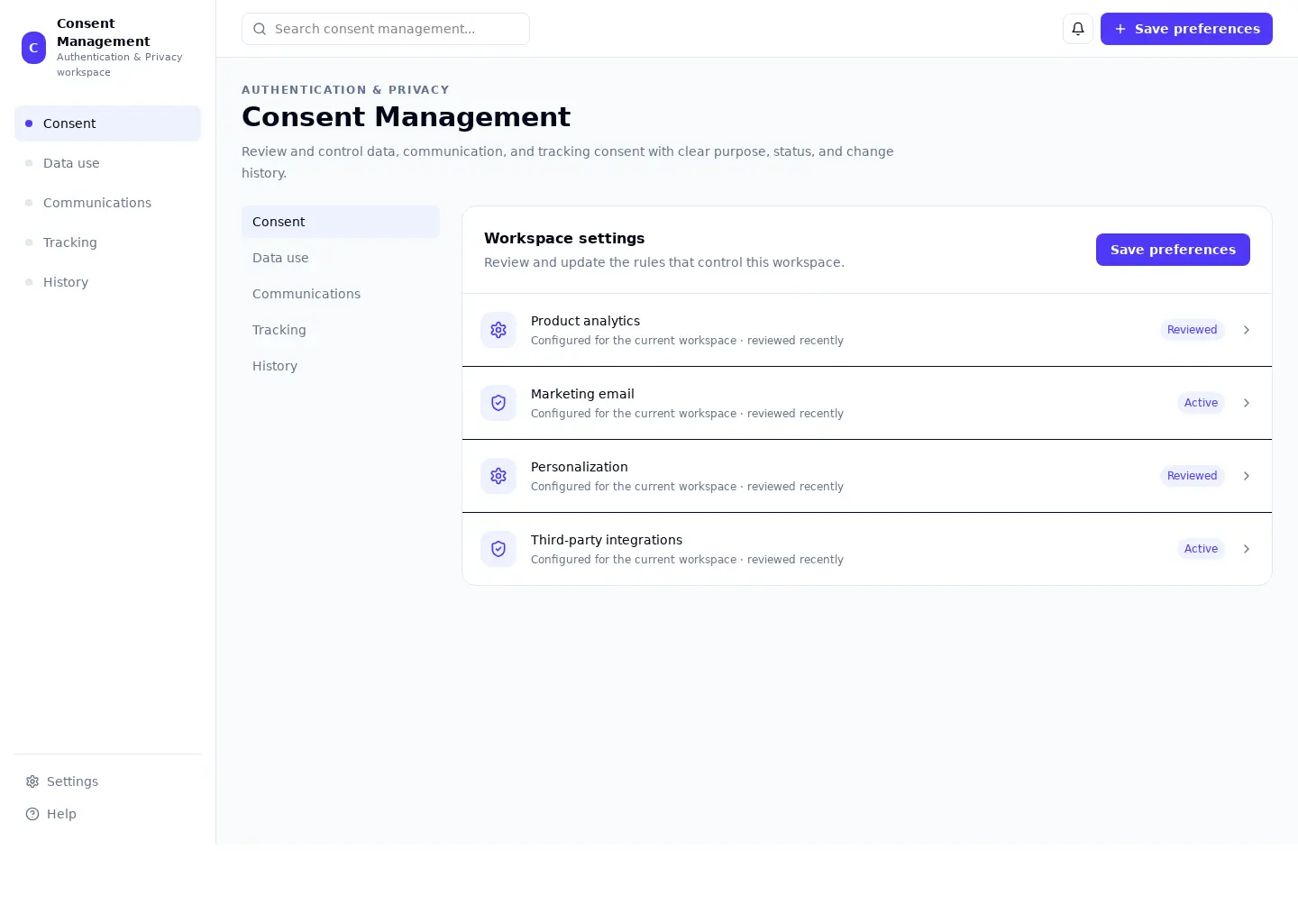 Consent Management