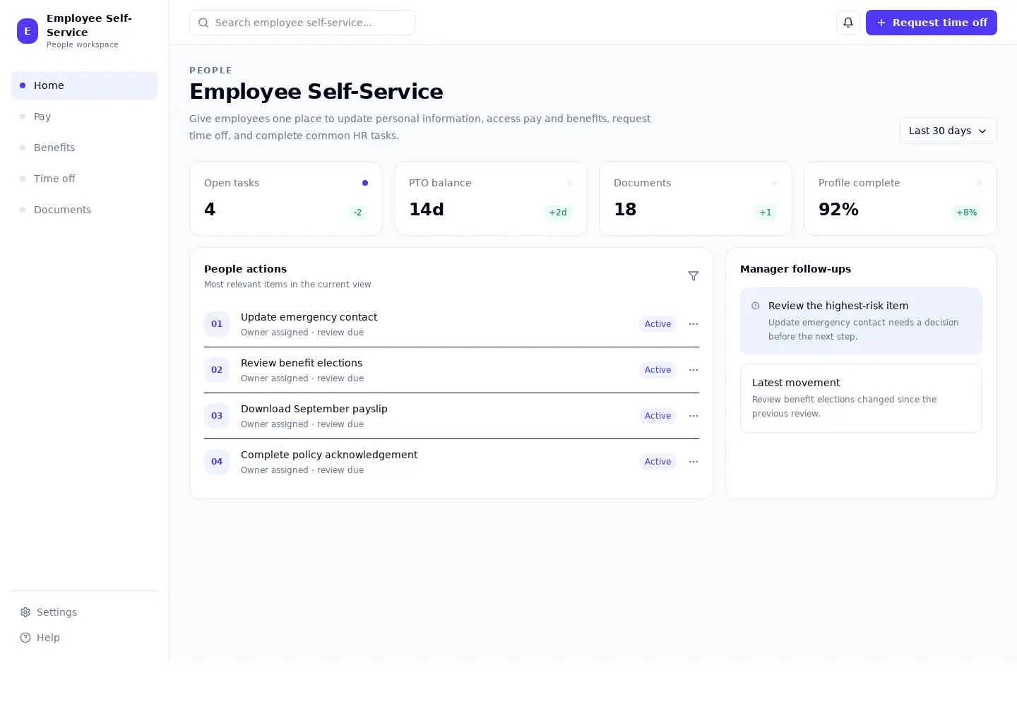 Employee Self-Service