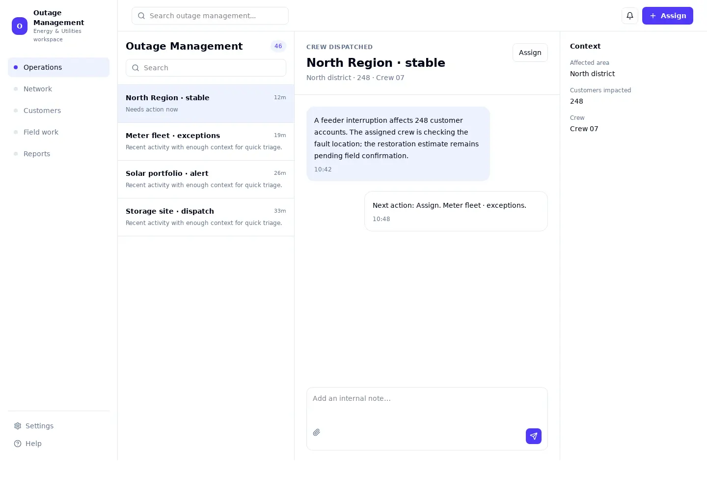 Outage Management
