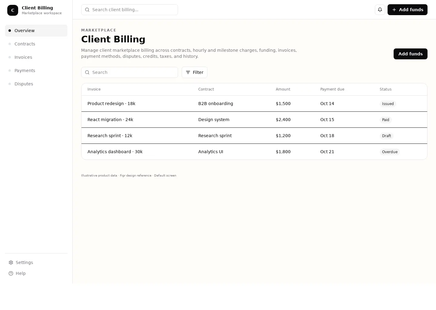 Client Billing