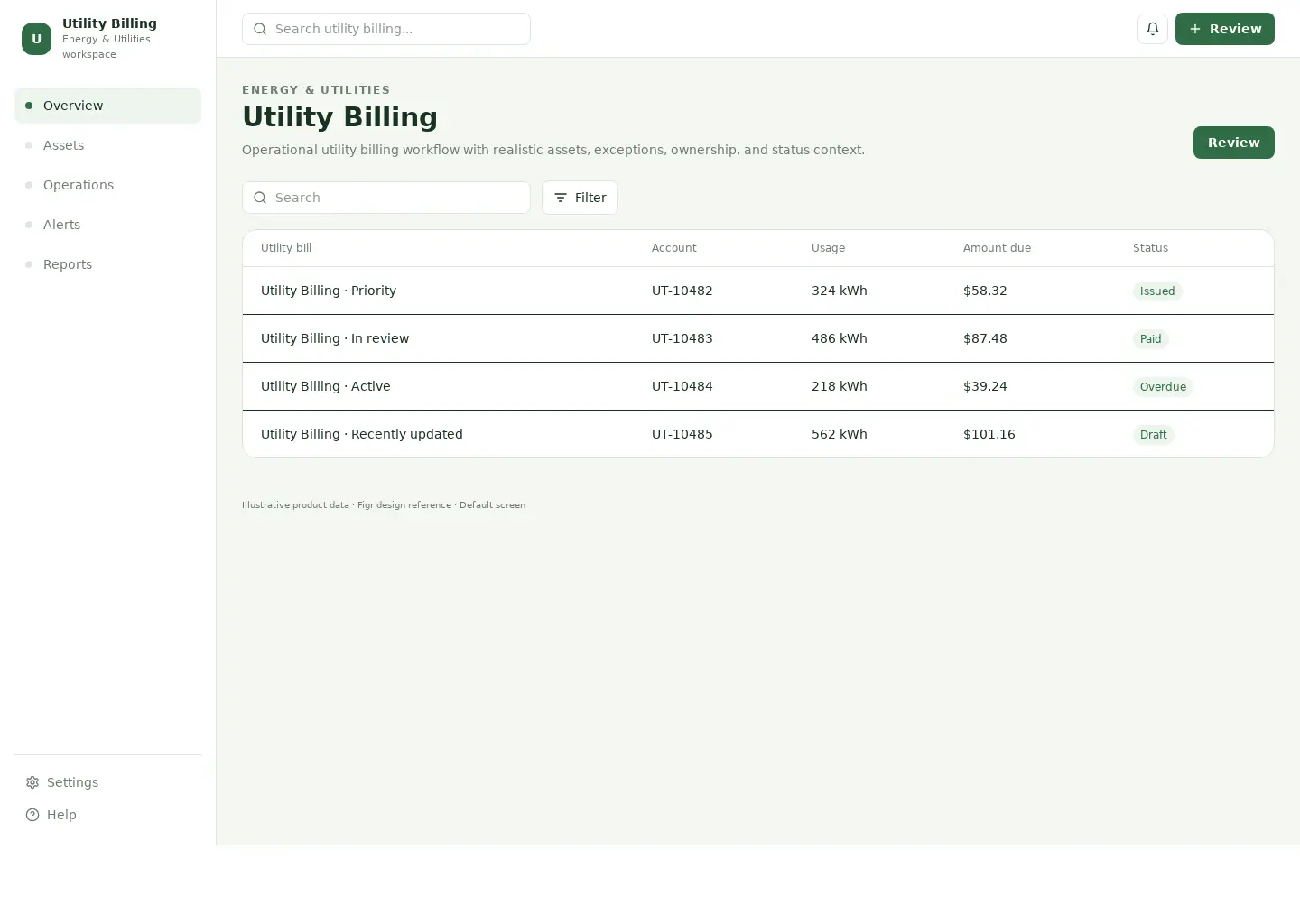 Utility Billing