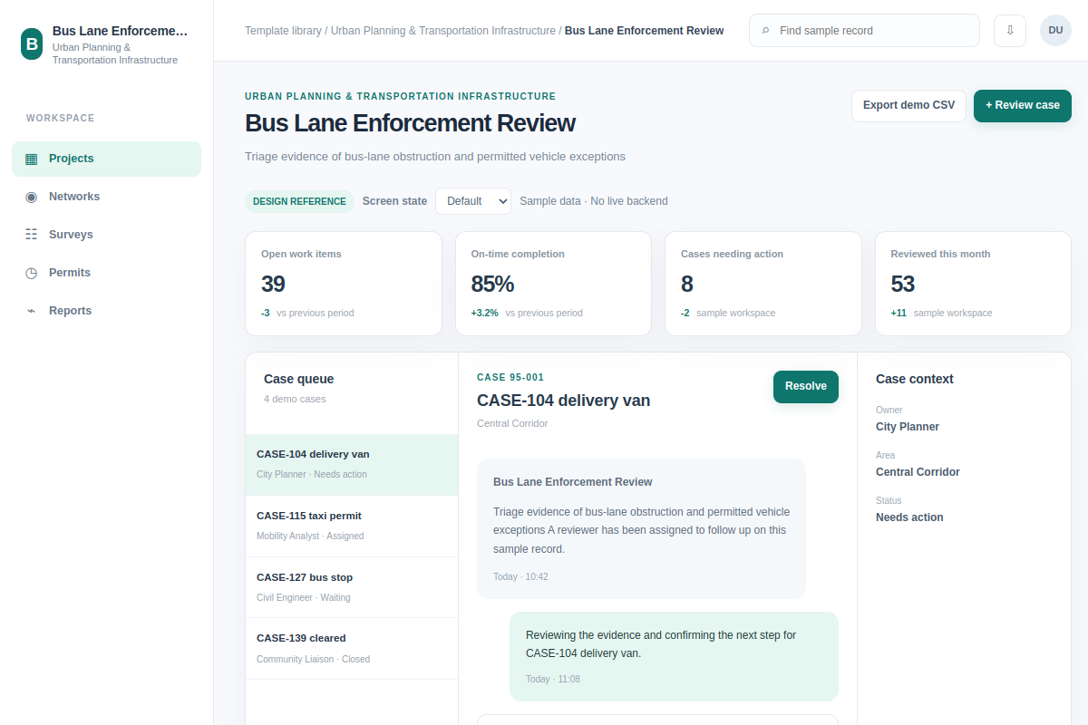 Bus Lane Enforcement Review