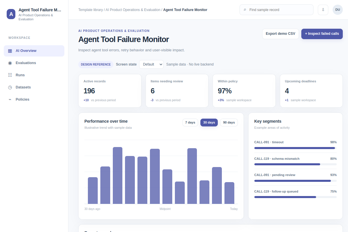 Agent Tool Failure Monitor