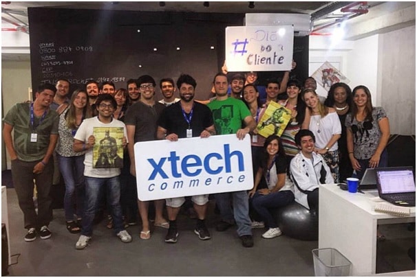 Alfredo Soares reunido com a equipe do Xtech Commerce