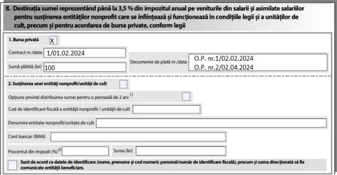 Ghidul ANAF pentru redirecționarea către ONG-uri a 3,5% din veniturile salarial