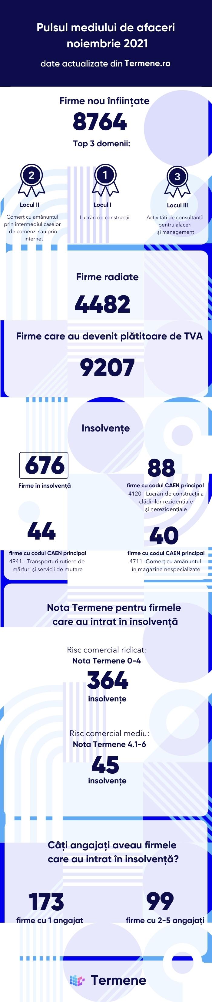 Pulsul mediului de afaceri - noiembrie
