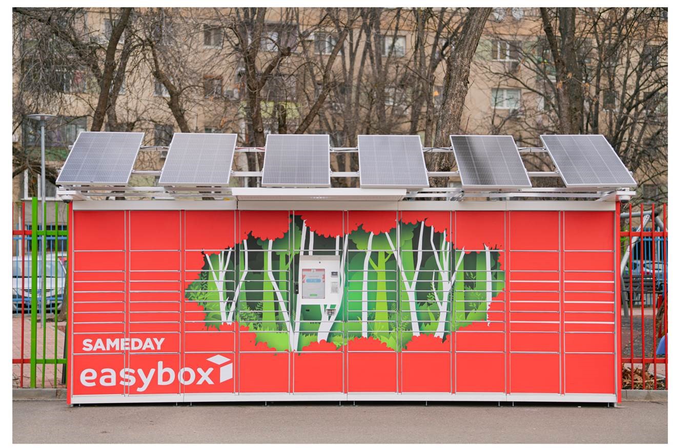 Știri de la companii. Sameday vrea să monteze câte un easybox la fiecare 7 minute distanță de mers pe jos