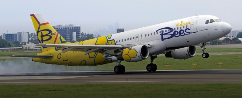 Profit.ro | Compania aeriană Bees Airlines, proaspăt lansată în România, indicată că renunță la toate zborurile comerciale re