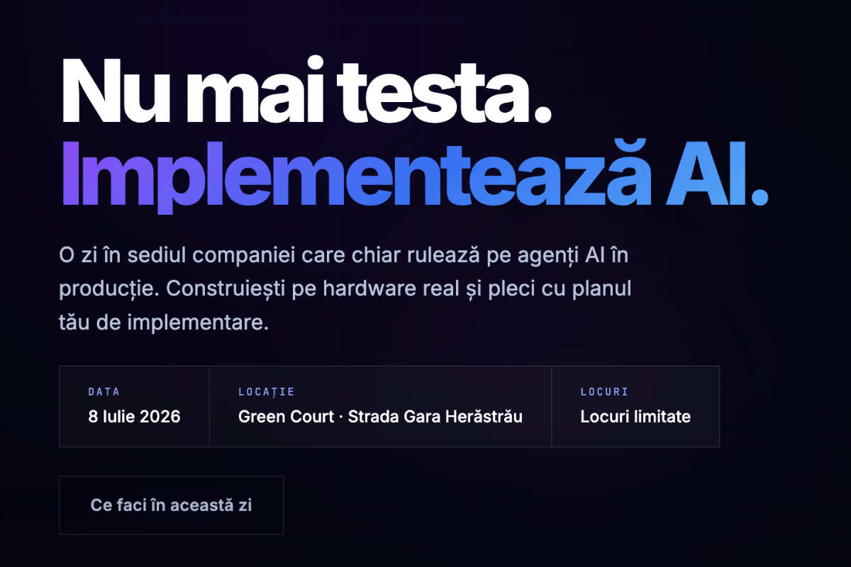 $167 pe zi pentru 50 de angajaţi: cum şi-a construit Termene.ro infrastructura AI