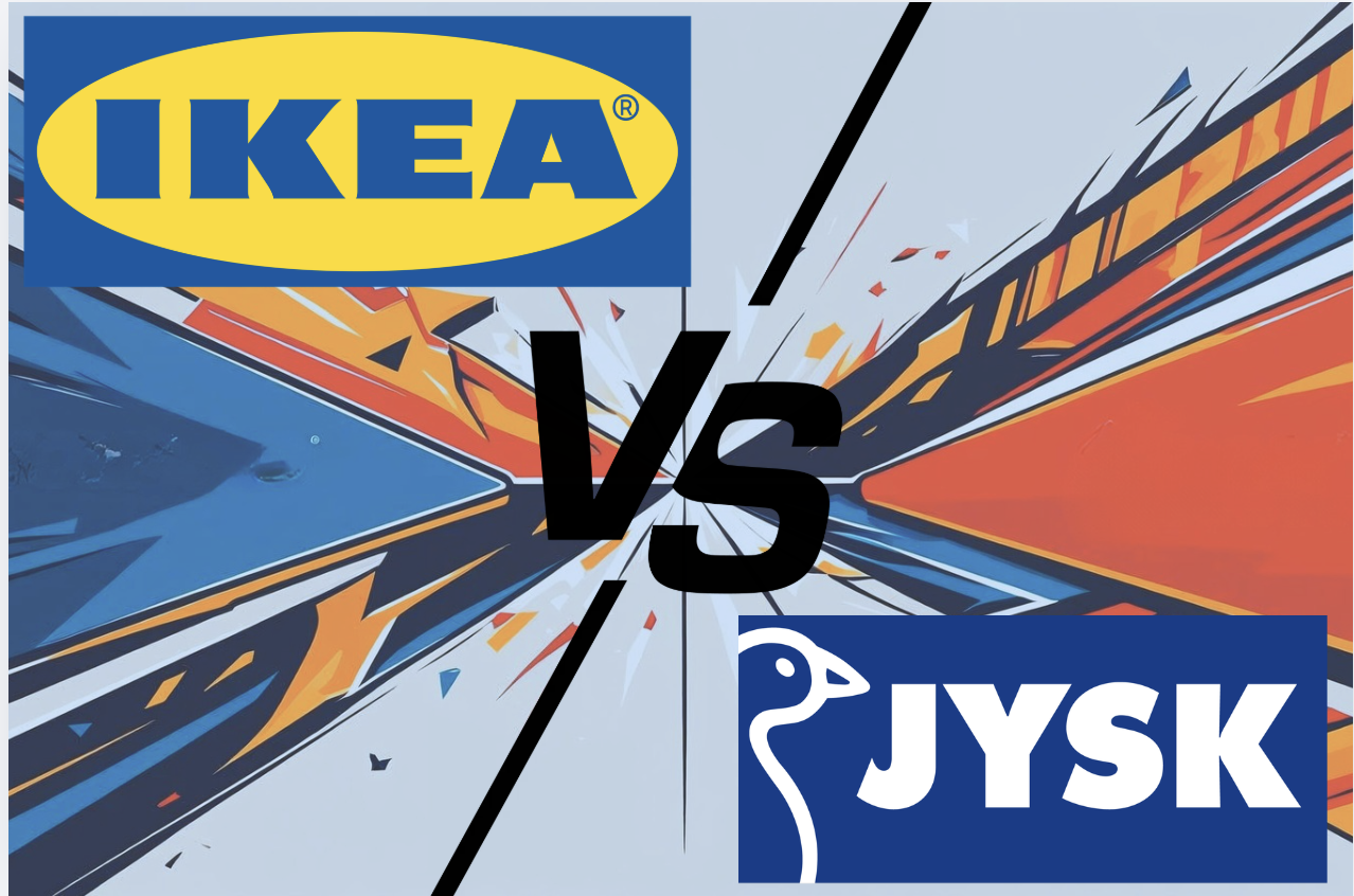 Bătălia titanilor | Ikea vs Jysk. Care dintre cei doi nordici domină piața de mobilier și amenajări pentru casă din România. Analiză 2008-2025. GRAFICE