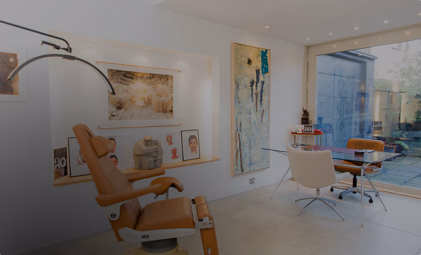 image of aesthetics hq london clinic from the inside