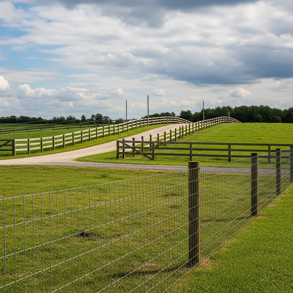 Types Of Farm Fencing