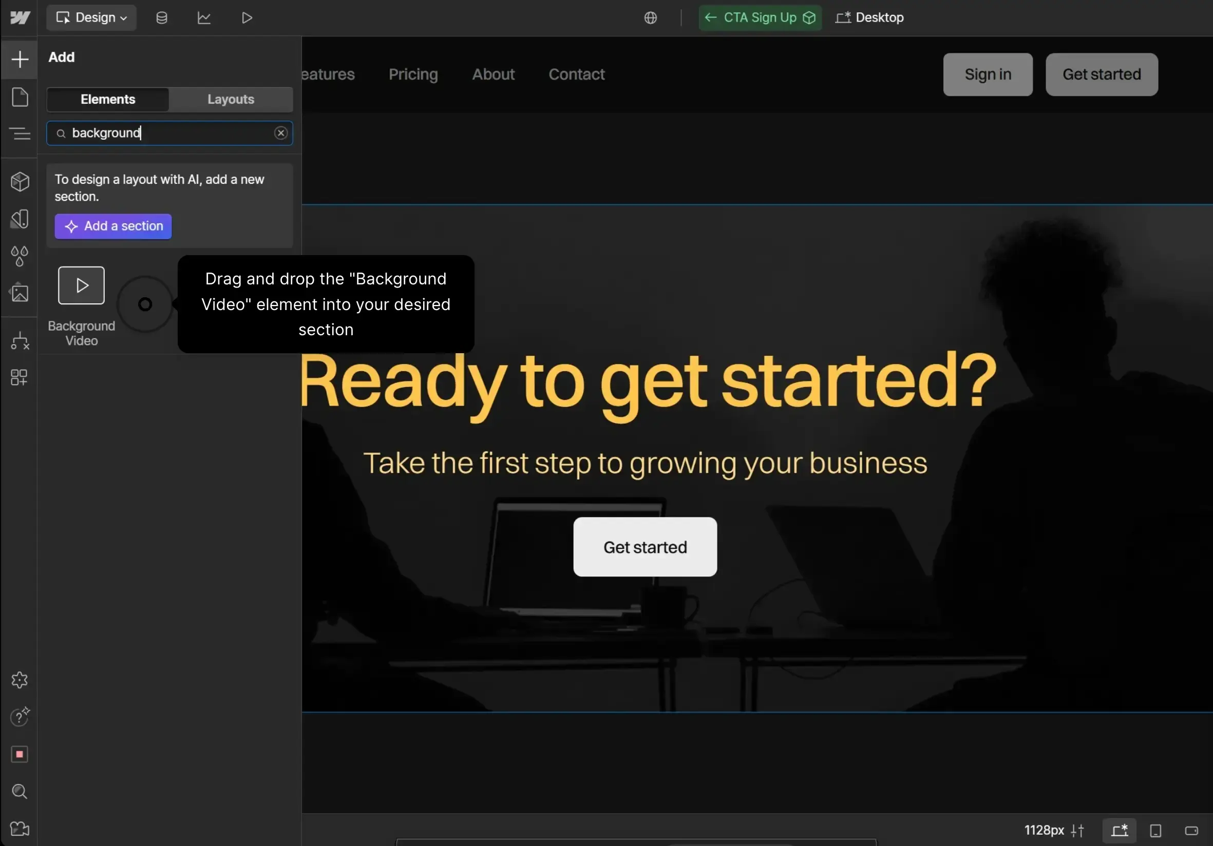 importation de la vidéo