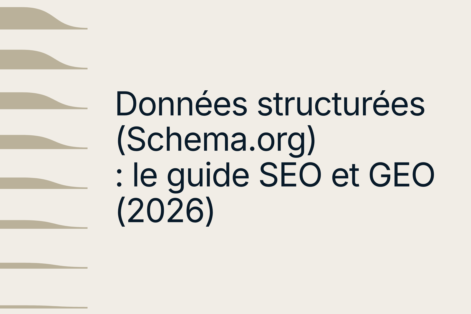 Miniature de l'article Synqro : Données structurées Schema.org, le guide SEO et GEO 2026