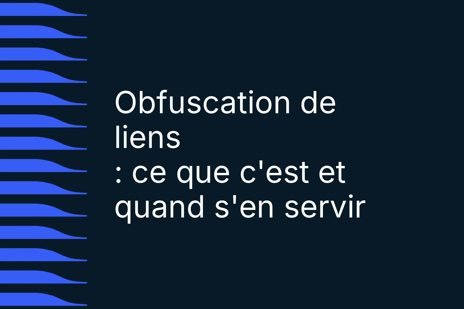 Miniature de l'article Synqro sur l'obfuscation de liens en SEO