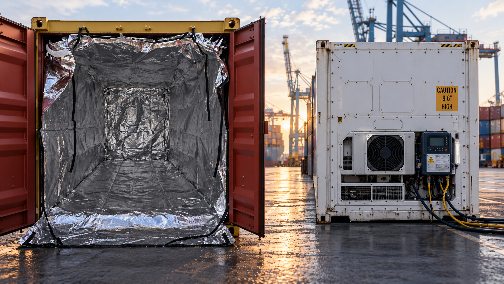 Thermal Liner vs Reefer: Comparing Shipment Costs and Suitability