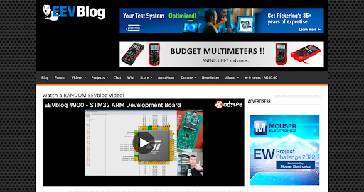 EEVBlog forum.