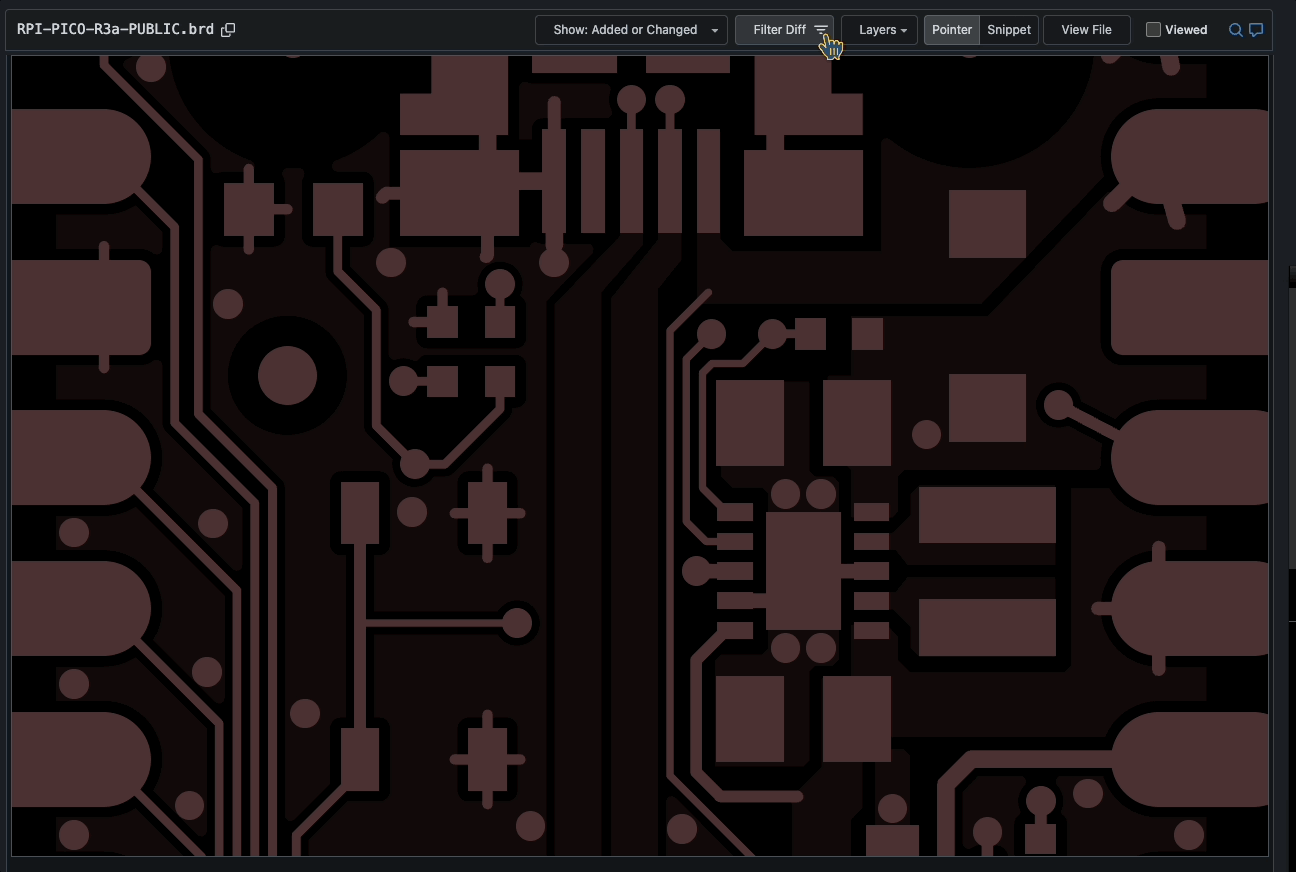Repositioning of components across the board layout.