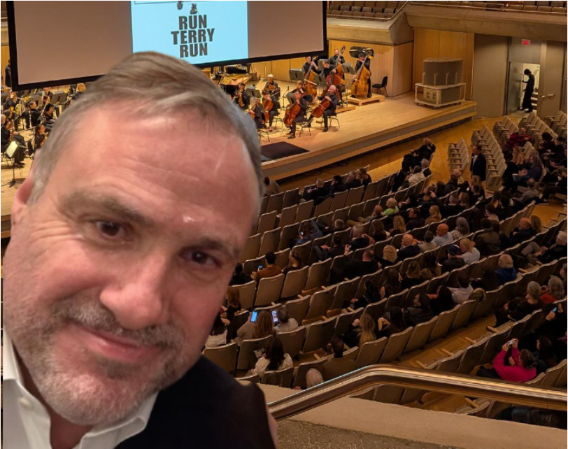 James Evershed at Terry Fox Documentary Screening