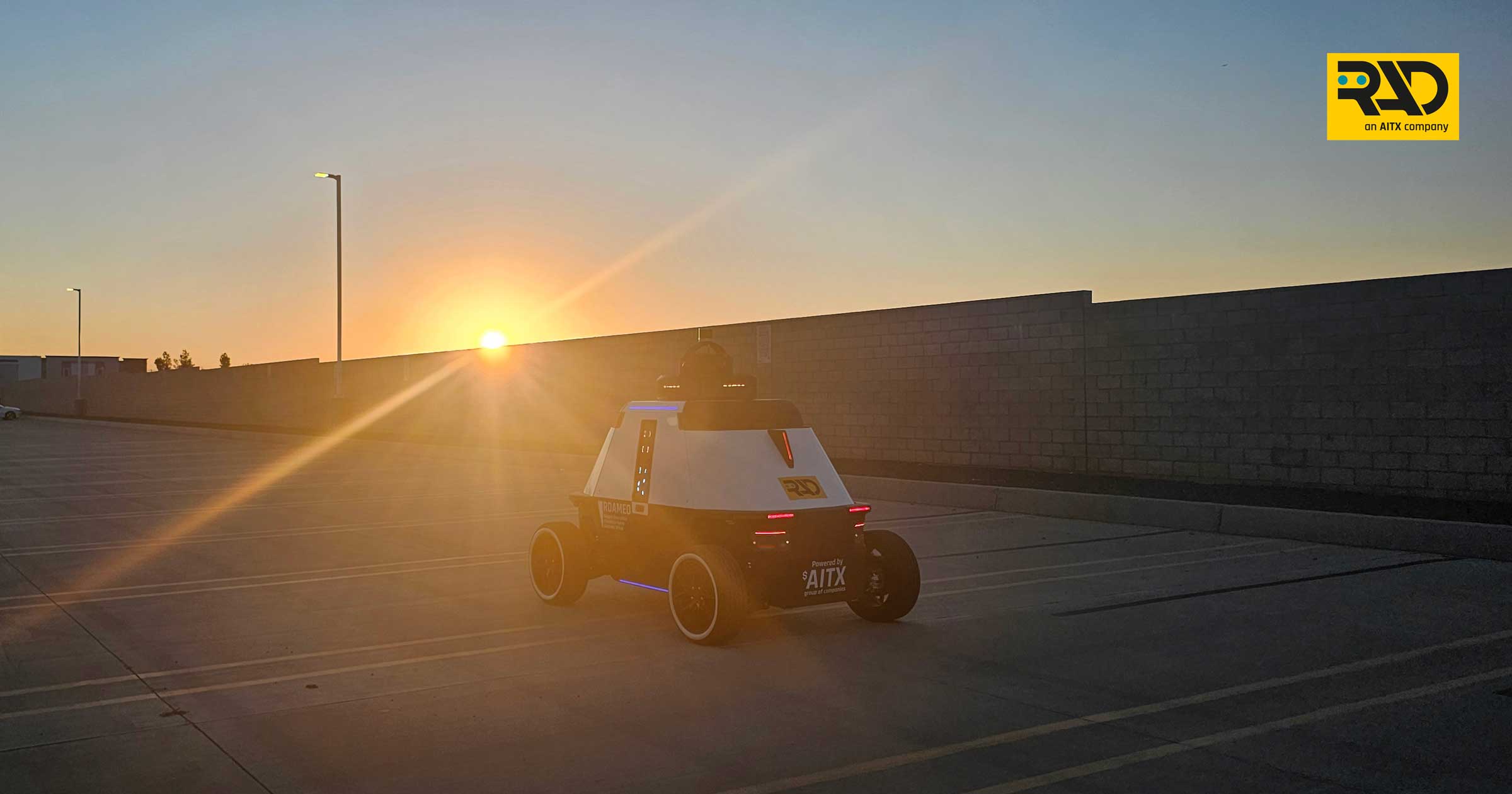 ROAMEO autonomous mobile patrol robot