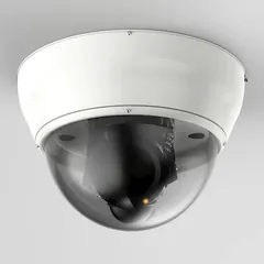 Unbranded ceiling dome security camera