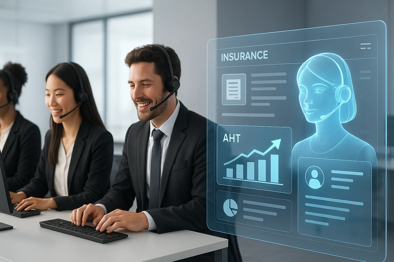 Insurance Call Center AI: Reducing AHT & Enhancing NPS