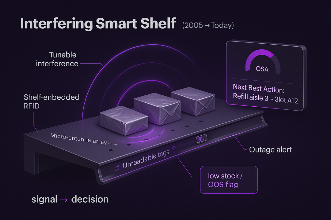 RFID Enabled Interfering Smart Shelf