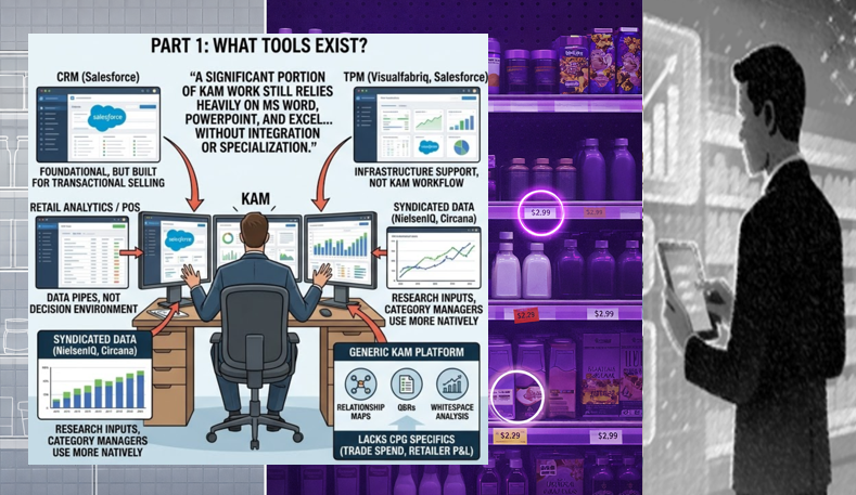 The CPG KAM's Software Landscape: What Exists, What Doesn't, and Why